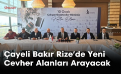 Çayeli Bakır Rize’de Yeni Cevher Alanları Arayacak